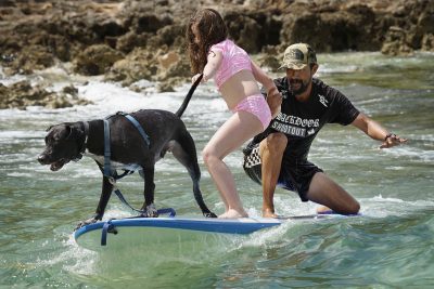 Photos: Hanging 18 With A Woofing Waverider On Oahu’s North Shore