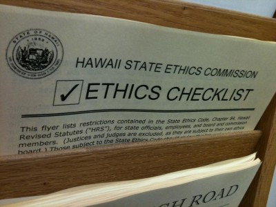Deadline Extended To Apply For Vacancy On Hawaii State Ethics Commission
